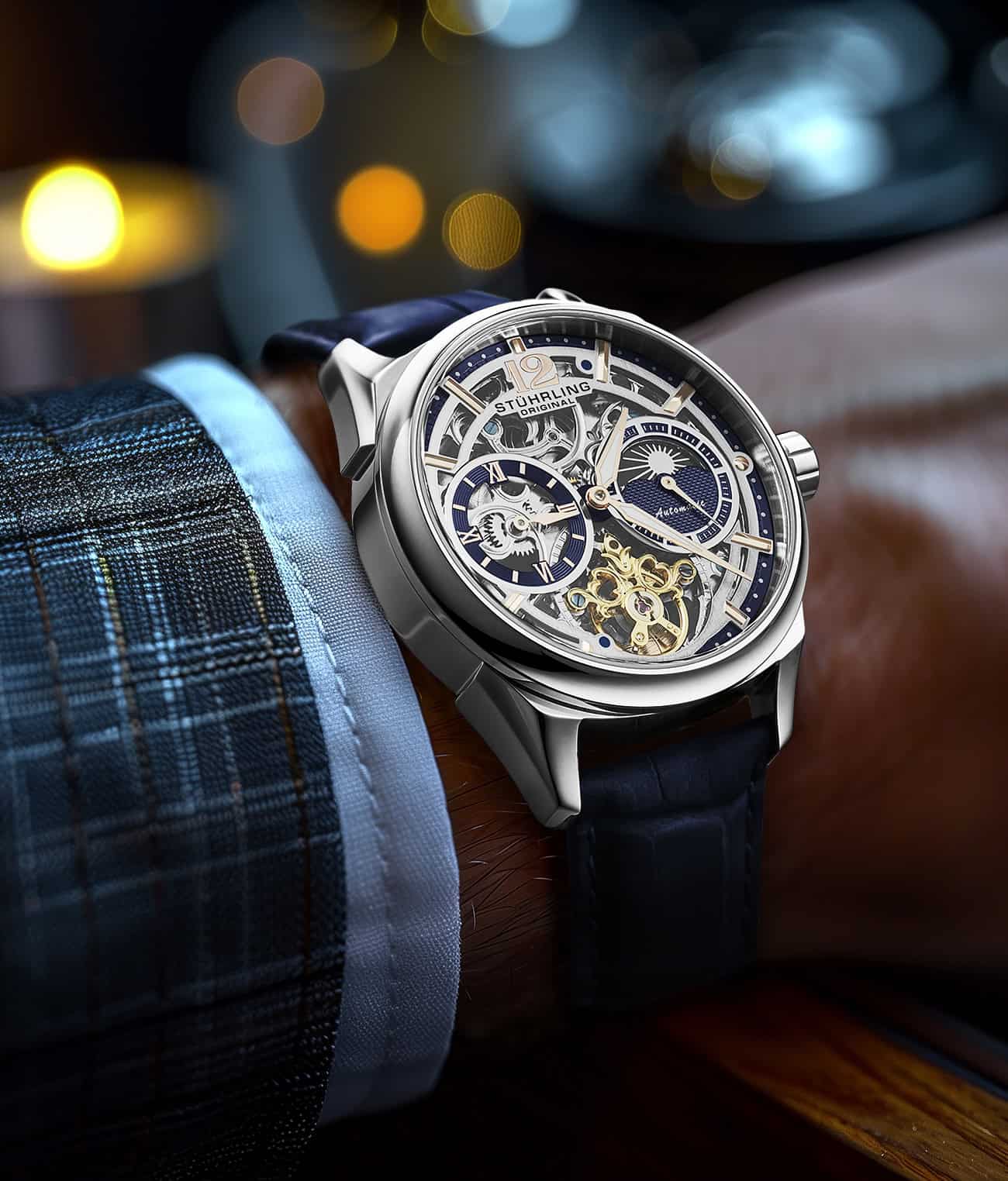 Vanguard 1019 Dual Time Automatic 42mm Skeleton