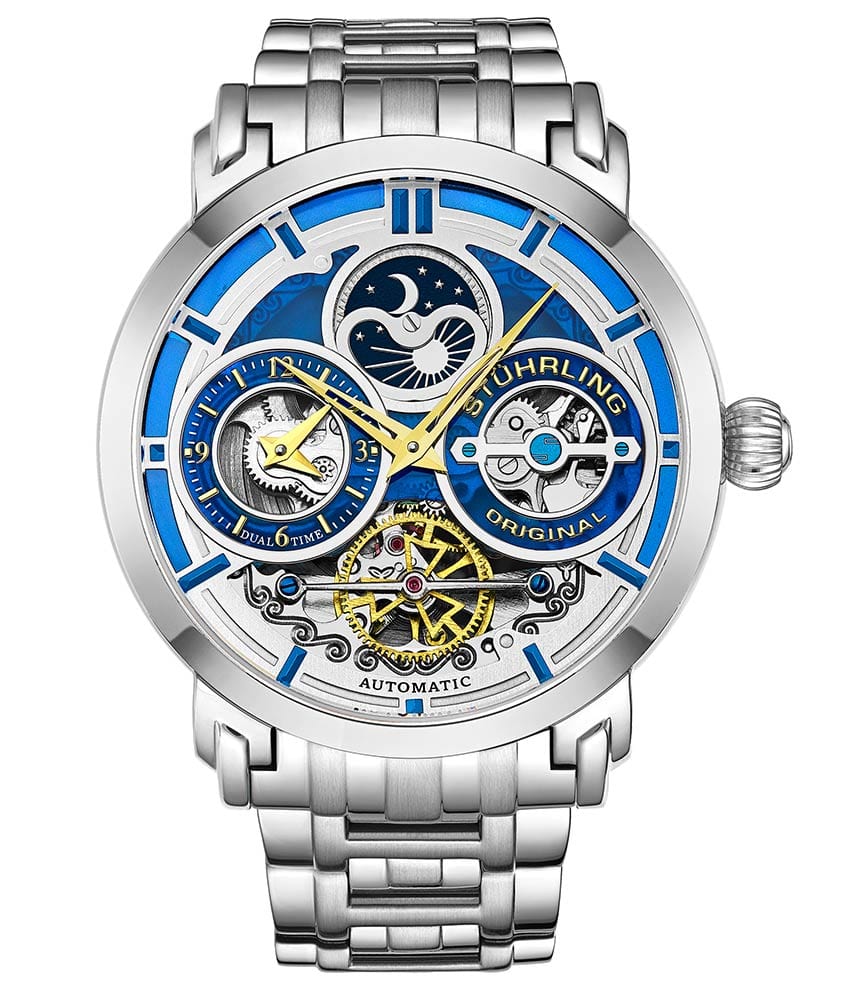 Luciano 371B Automatic 46mm Skeleton