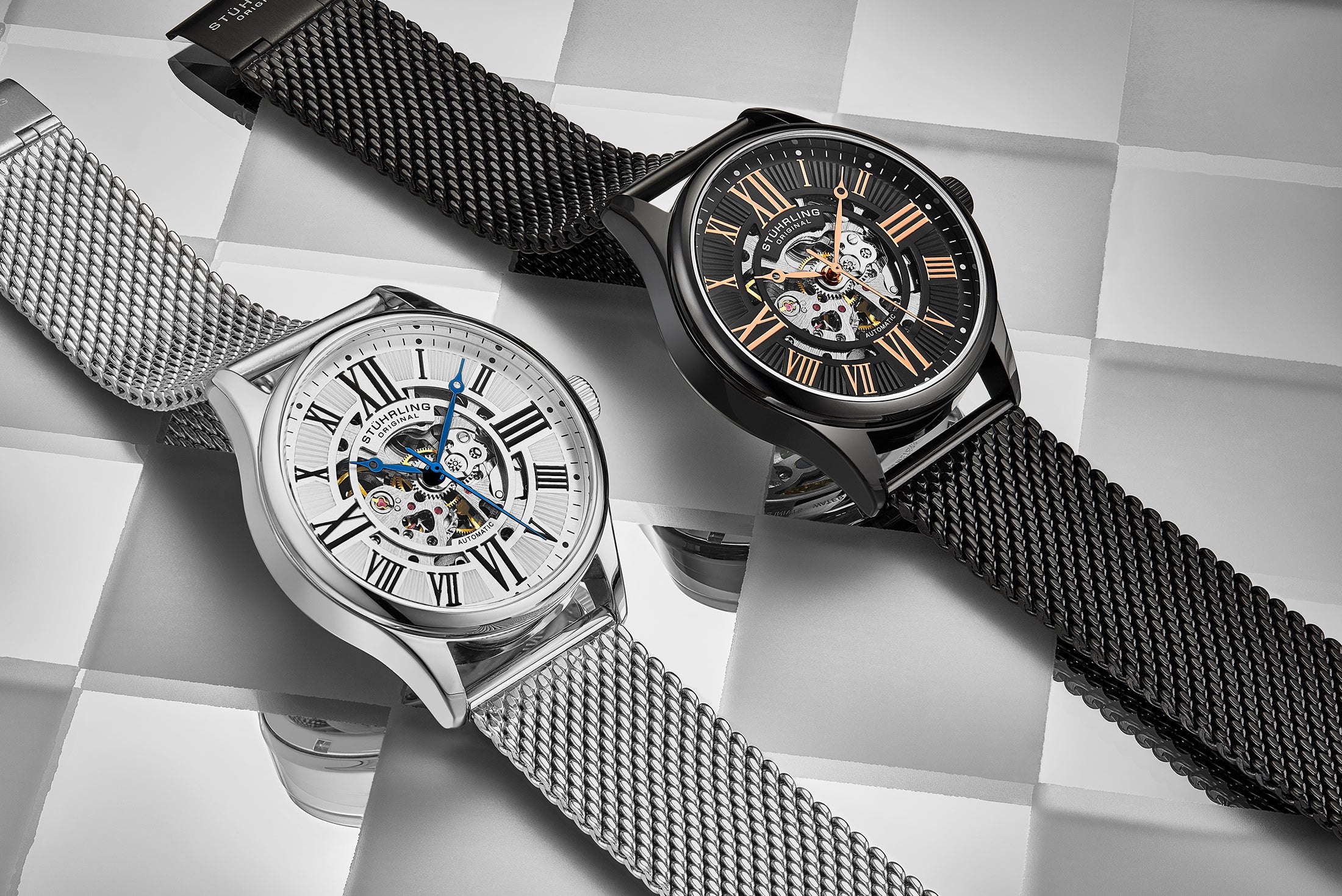 Stührling Atrium Elite 747M Automatic 42mm Skeleton