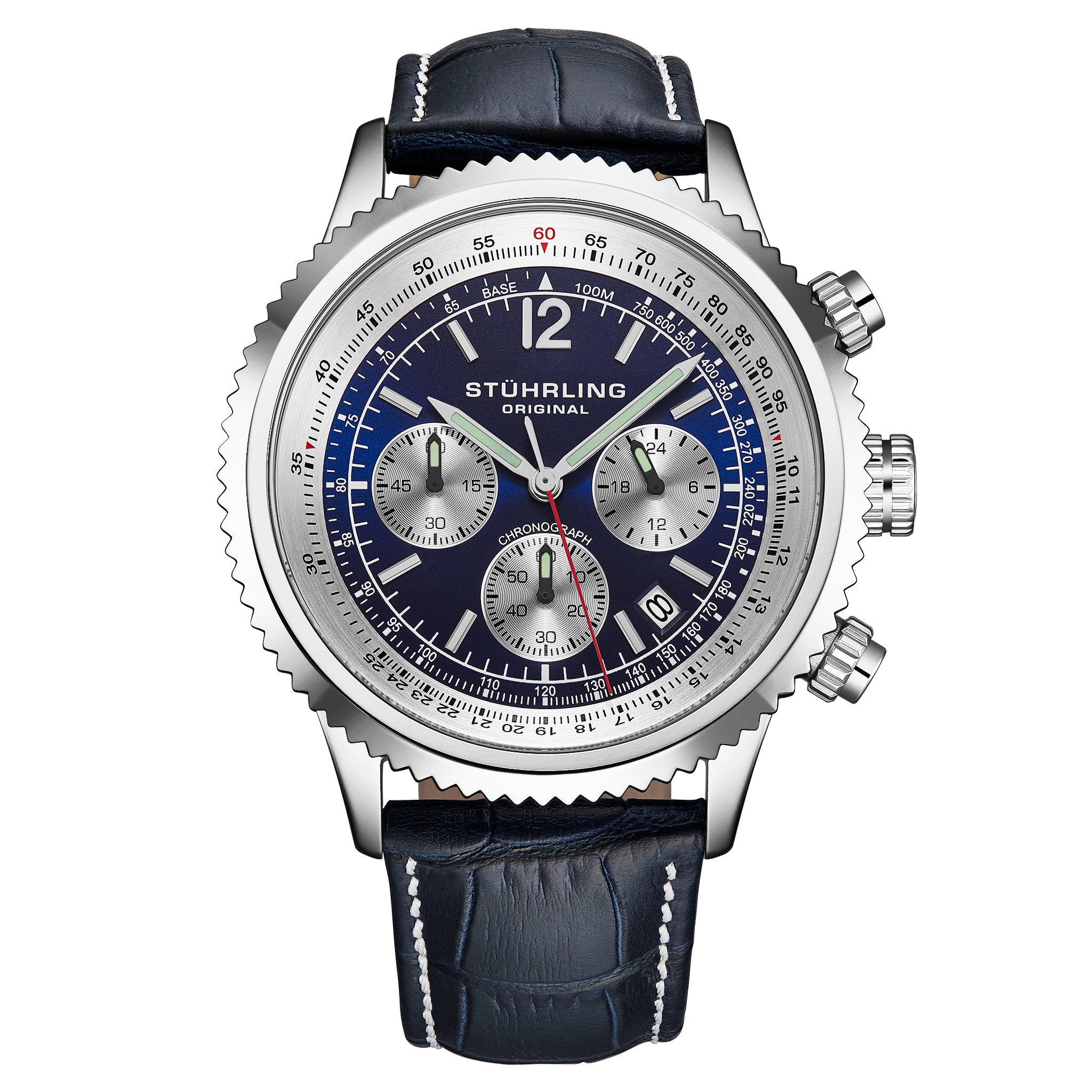 Stührling Turbine 4015 44mm Chronograph