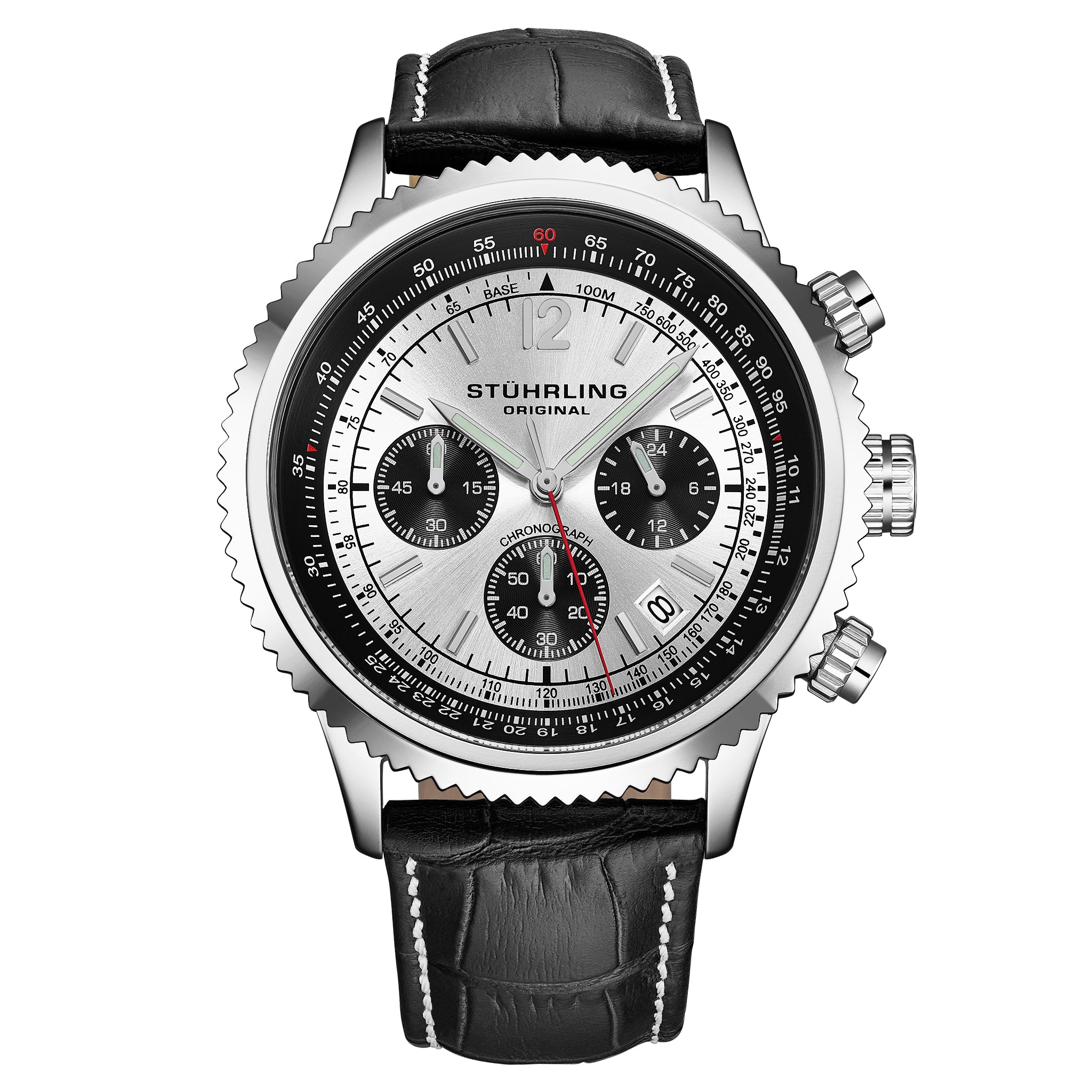 Stührling Turbine 4015 44mm Chronograph
