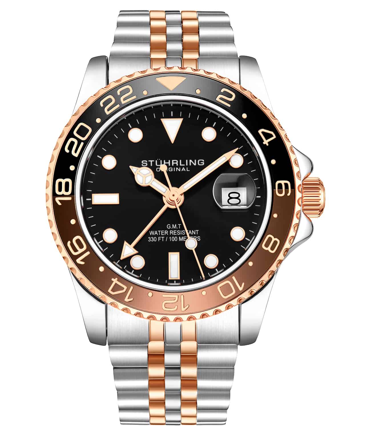 Meridian 3968 GMT Quartz 42mm Diver