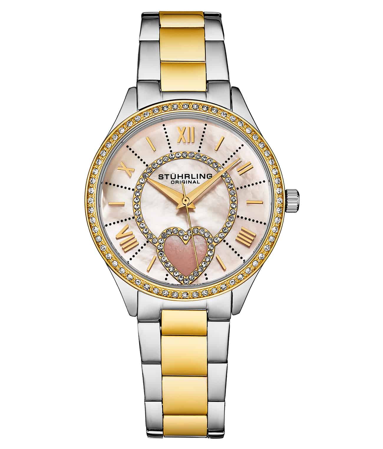 Saylor 38mm Mother of Pearl Quartz 4019 Classic