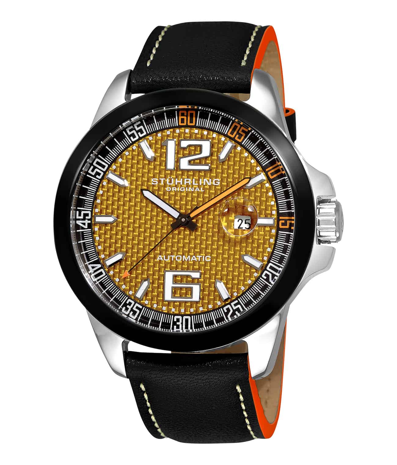 Orange/Silver/Black