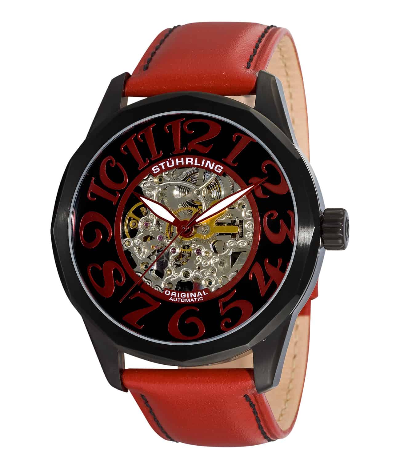Black/Black PVD/Red