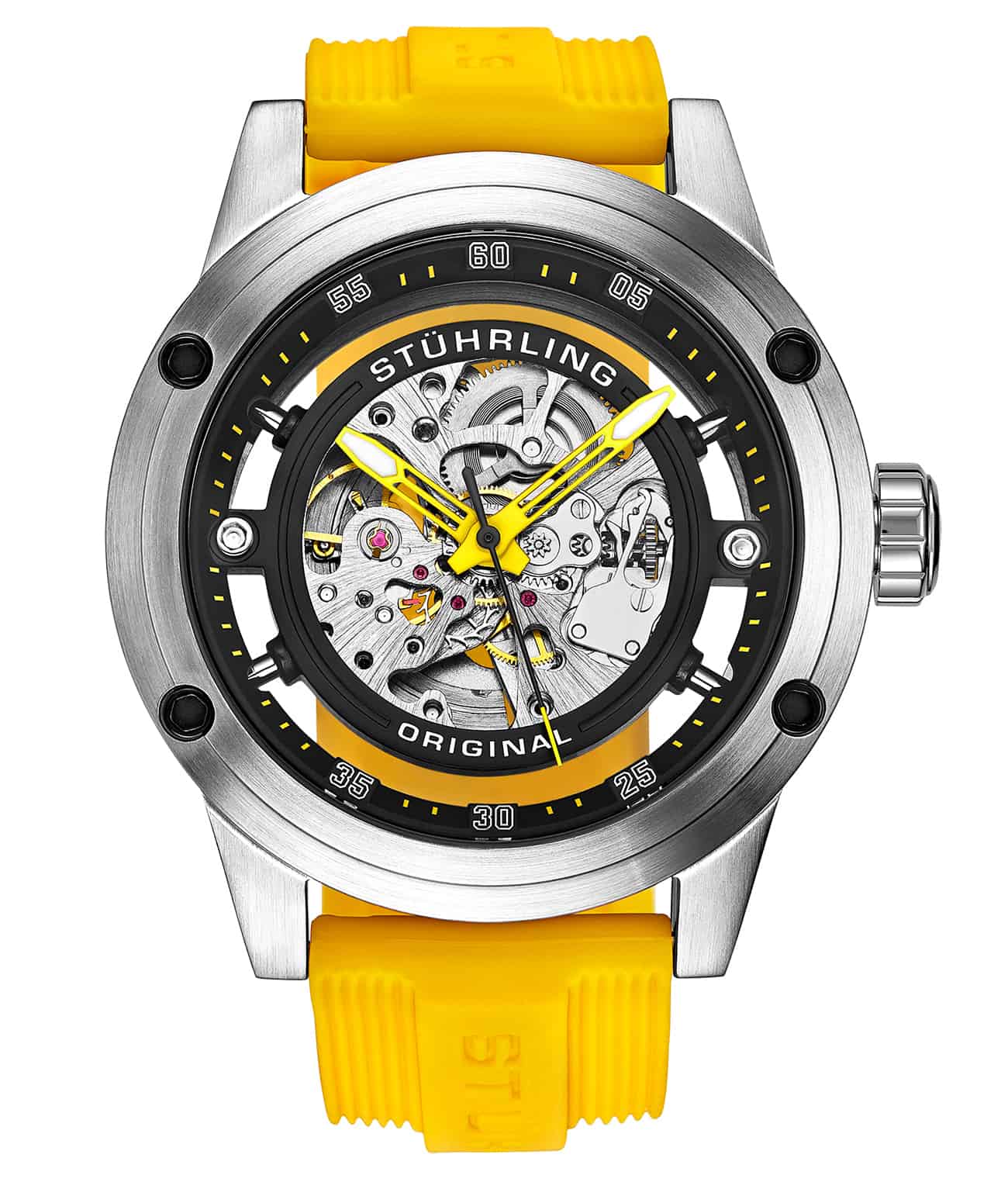 Black/Silver/Yellow