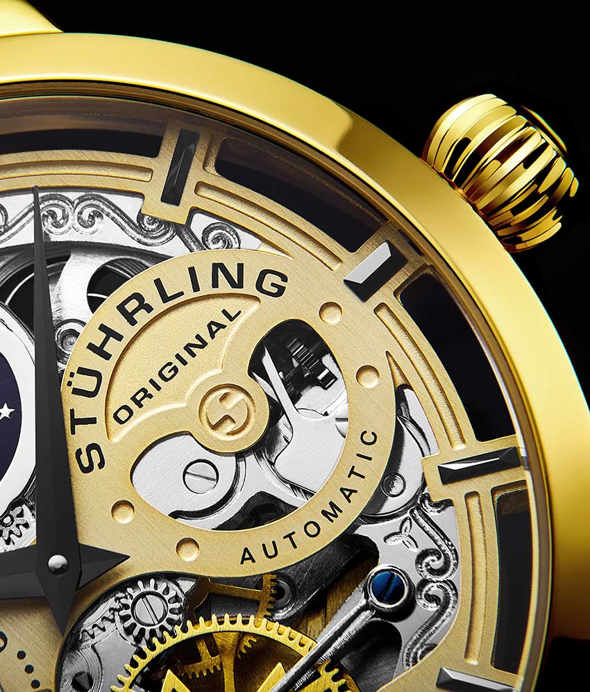 Gold Dial / Gold Case / Black Band