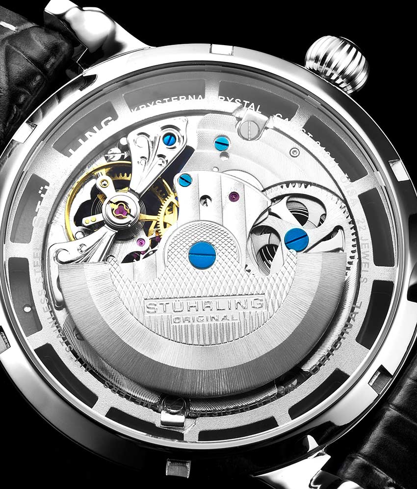 Silver Dial / Silver Case / Black Band