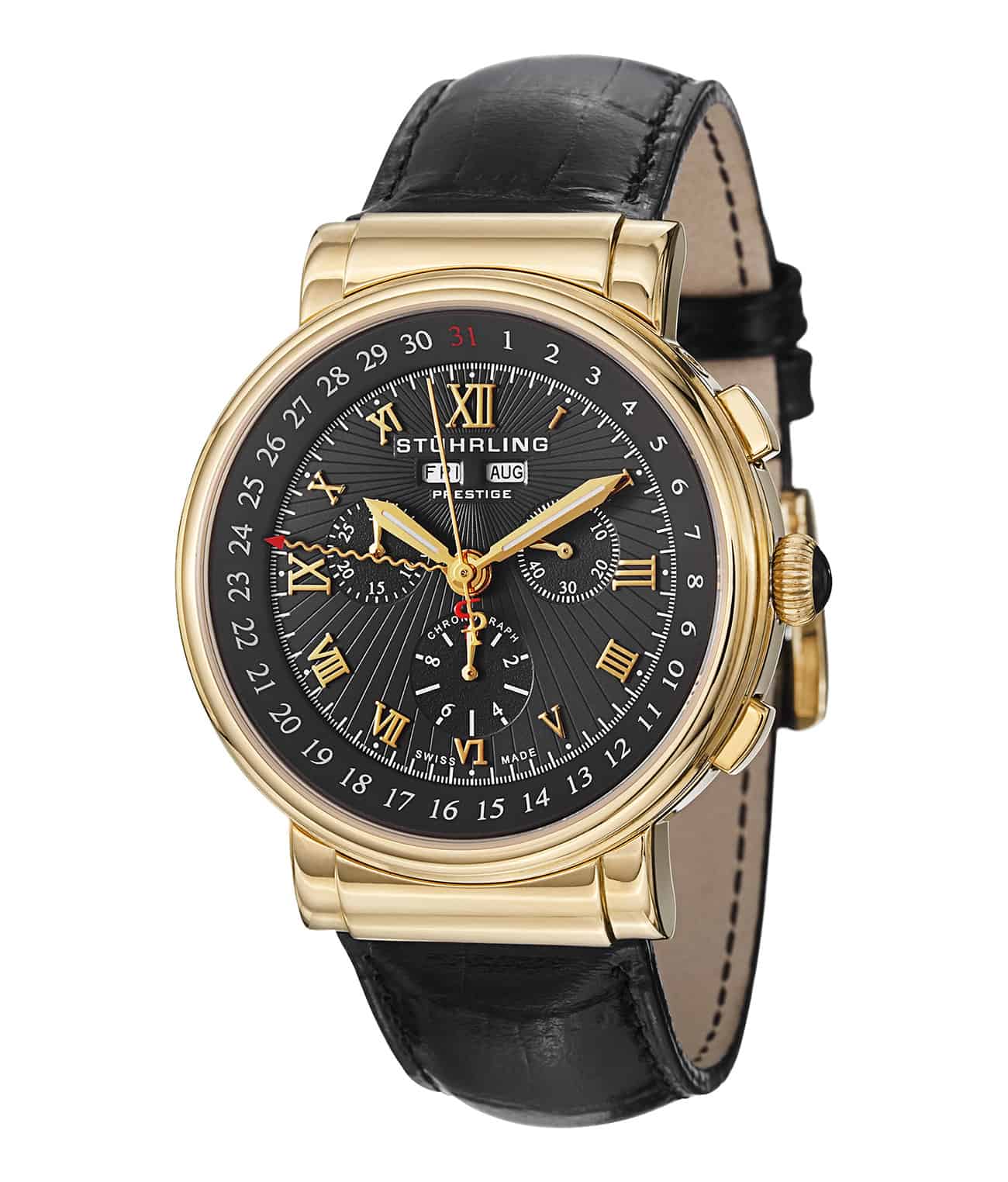 Black/Gold/Black