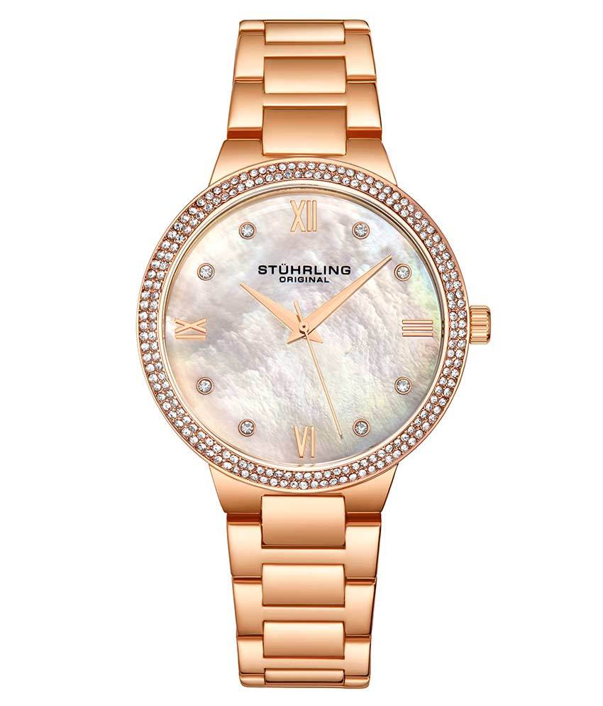 Silver Dial / Rose Case / Rose Band
