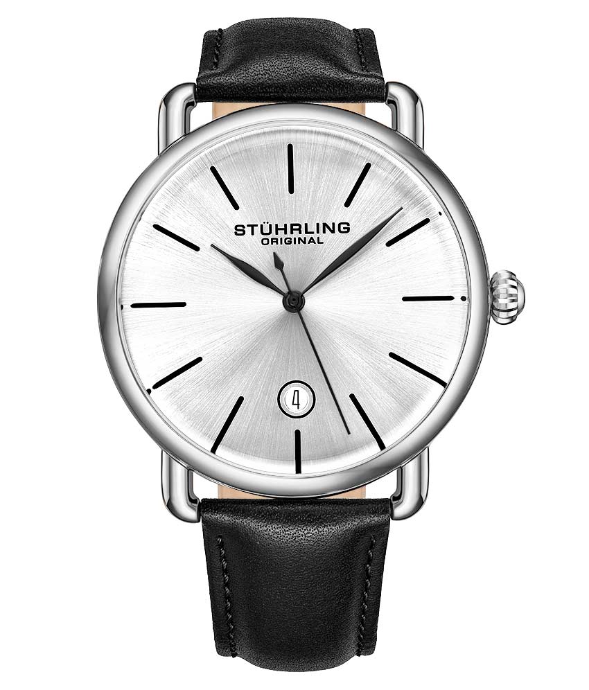 Silver Dial / Silver Case / Black Band