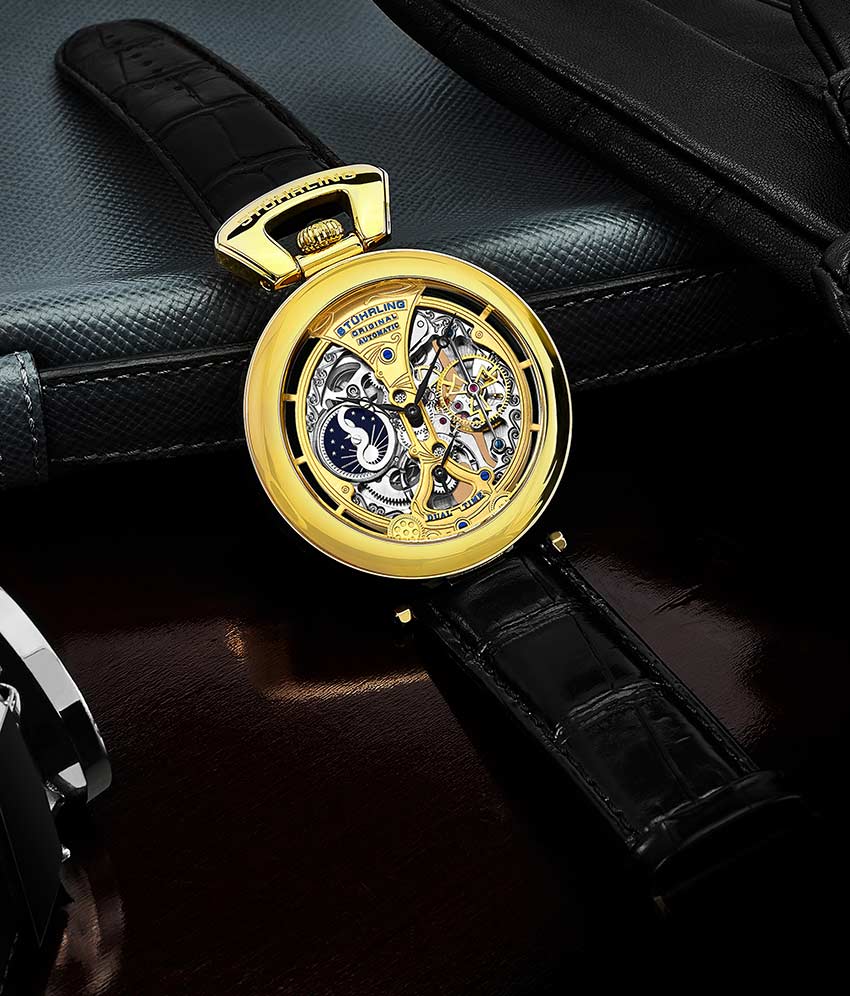 Gold Dial / Gold Case / Black Band