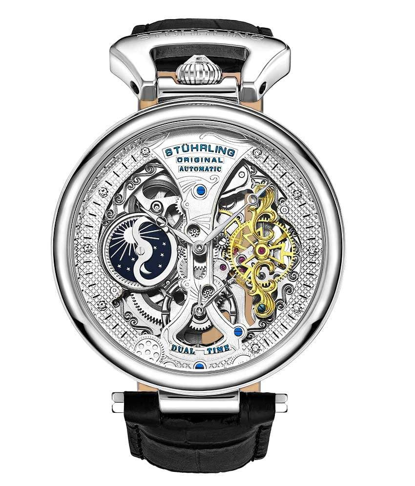 Silver Dial / Silver Case / Black Band