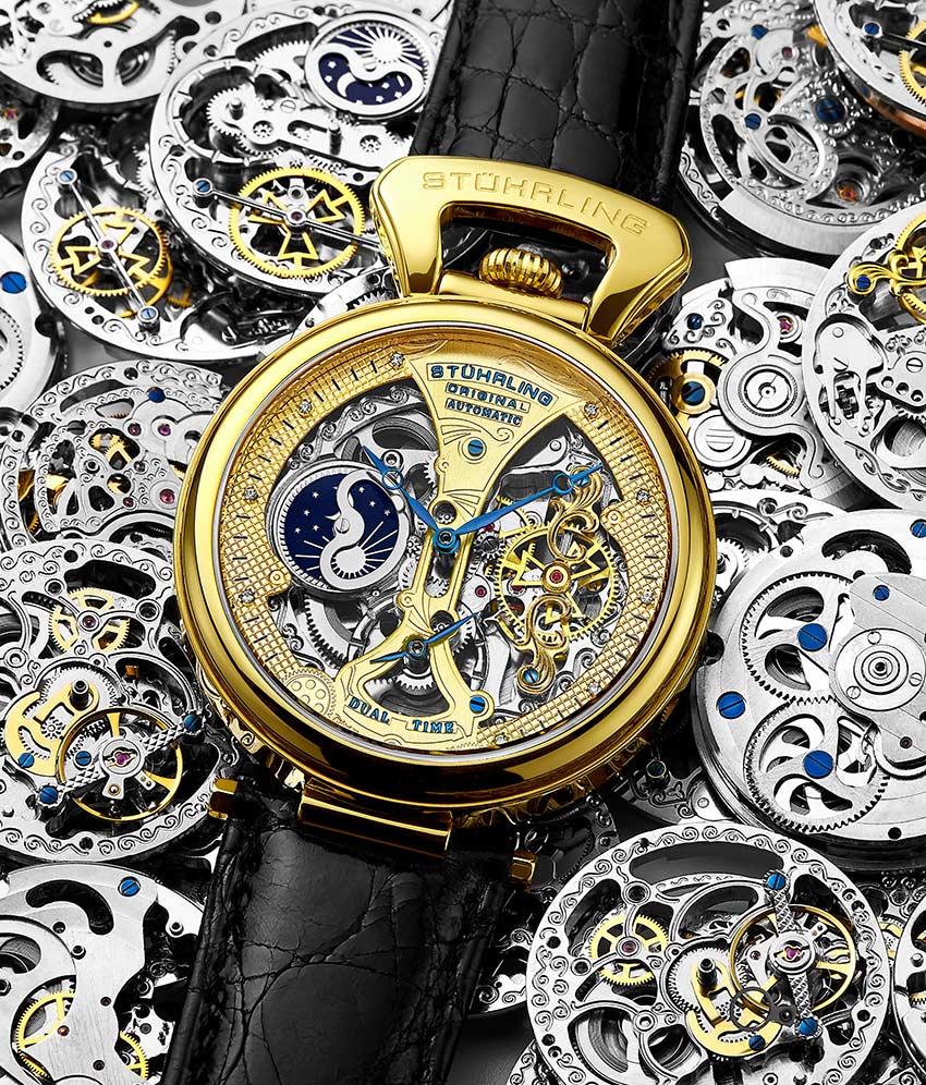 Gold Dial / Gold Case / Black Band