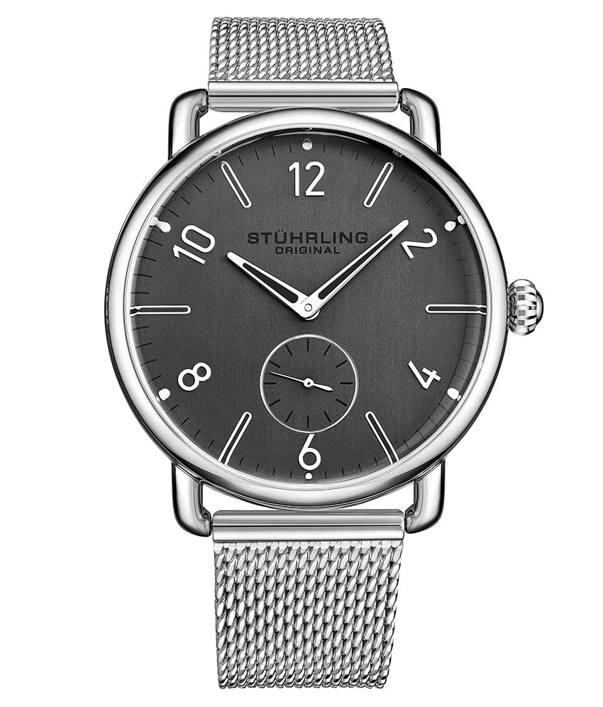 Grey Dial / Silver Case / Silver Band