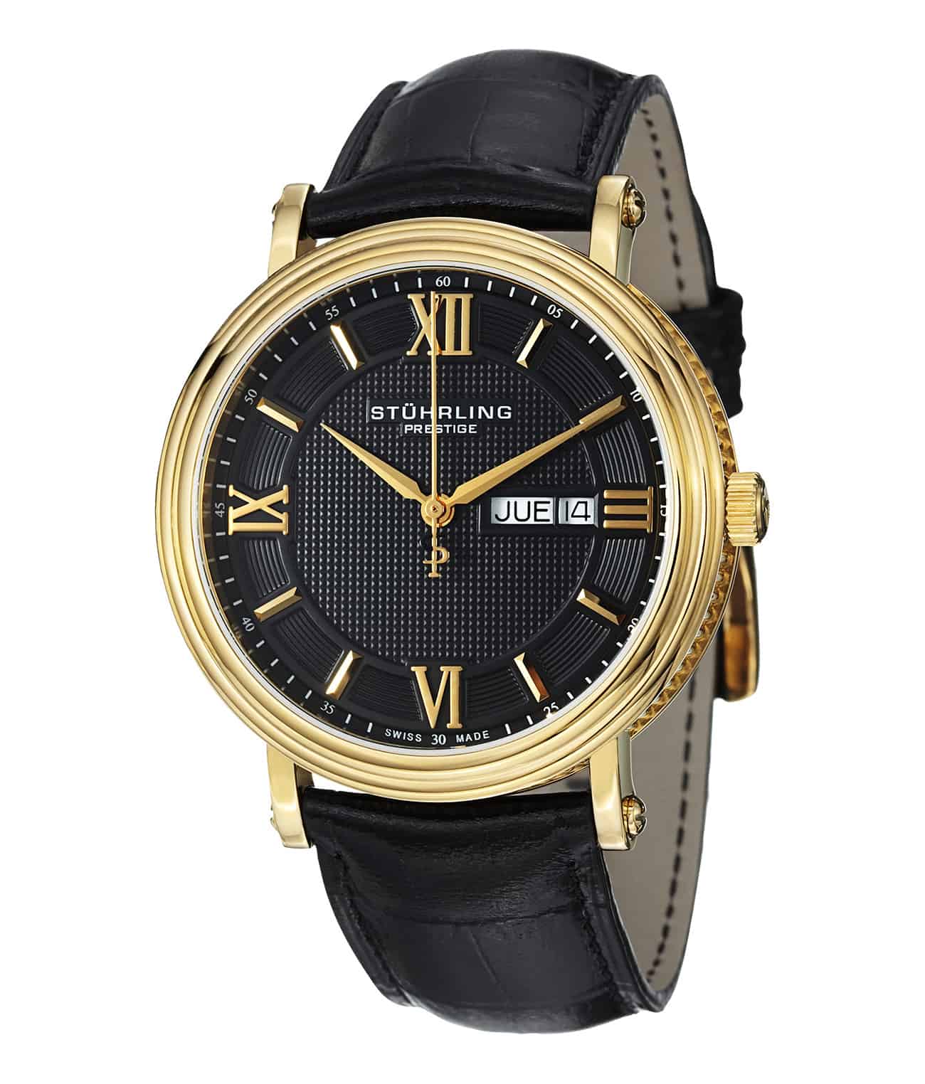Black/Gold/Black