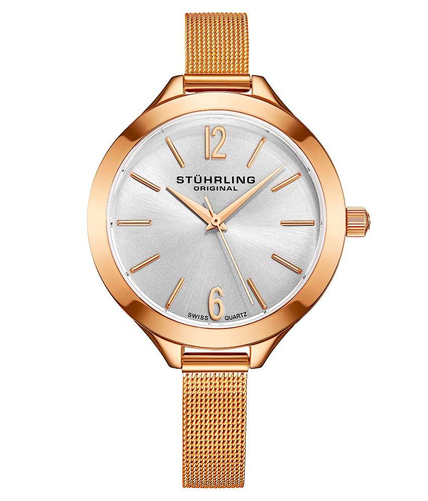 Silver Dial / Rose Case / Rose Band