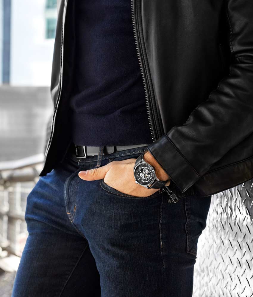 Black/Silver/Black