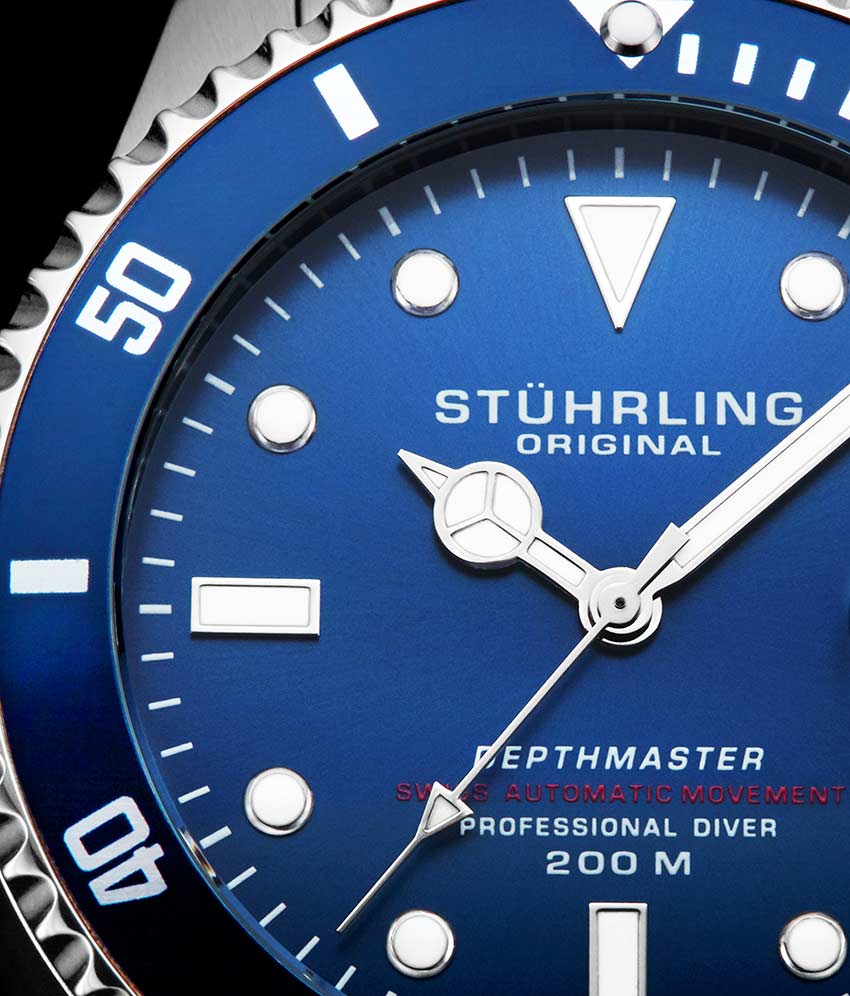 Blue Dial / Silver Case / Silver Band