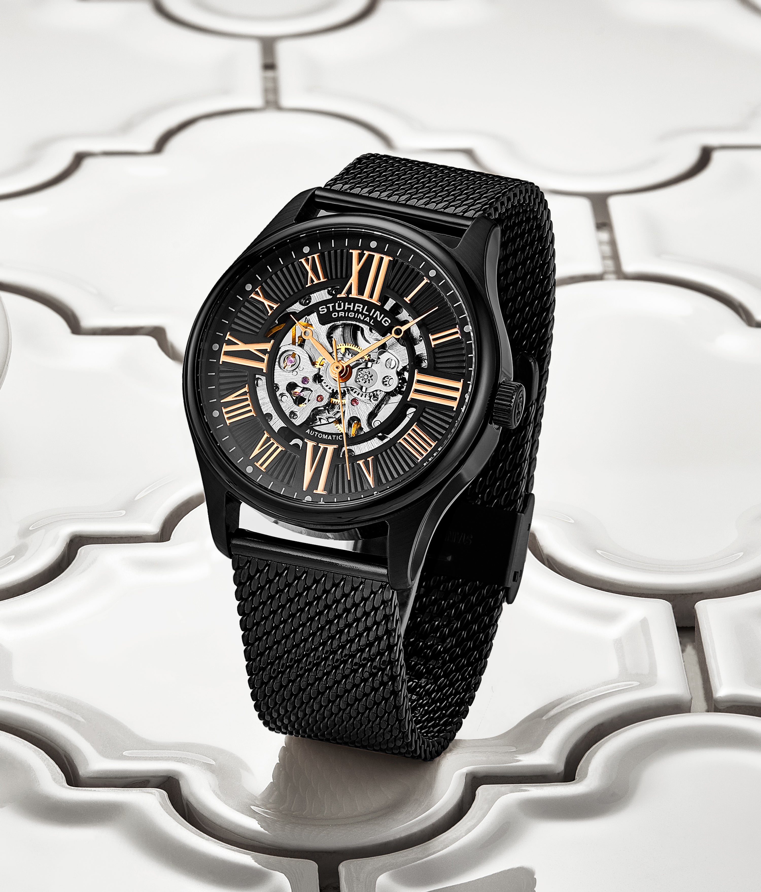 Stührling Atrium Elite 747M Automatic 42mm Skeleton