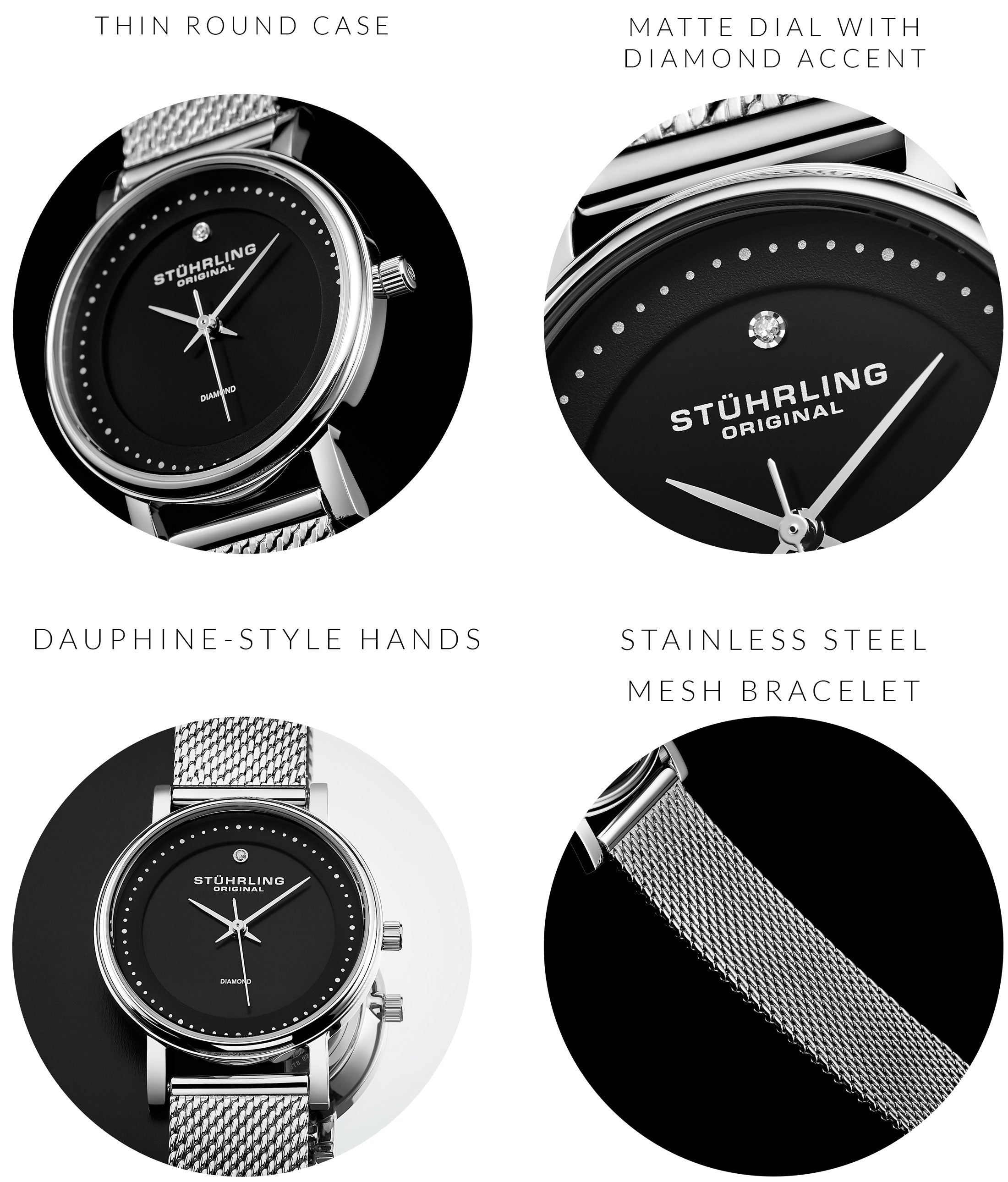 Stührling Lady Casatorra Elite 4005 Quartz 29mm Fashion