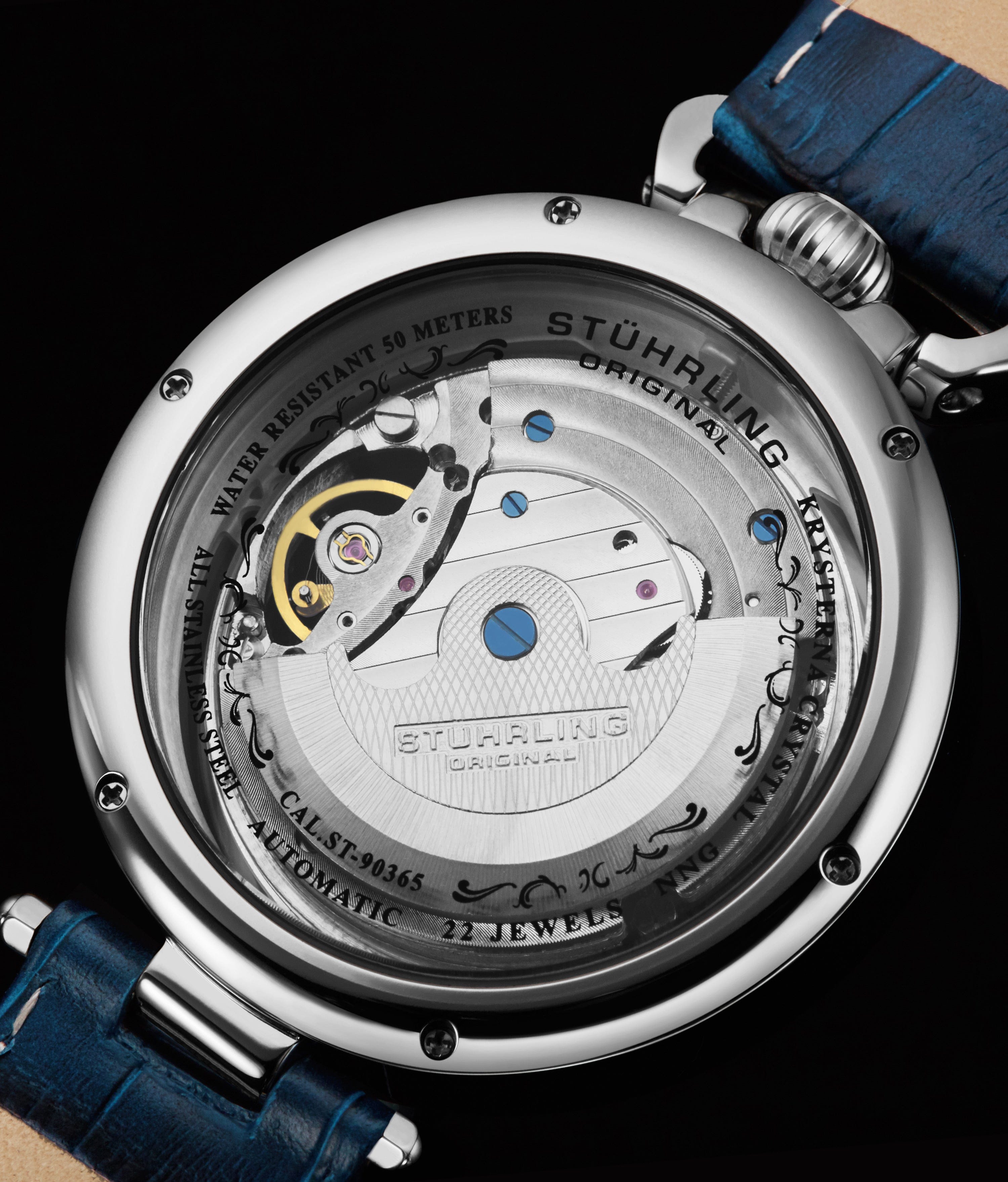 Modena 3954 Dual Time אוטומטי 46 מ"מ שלד