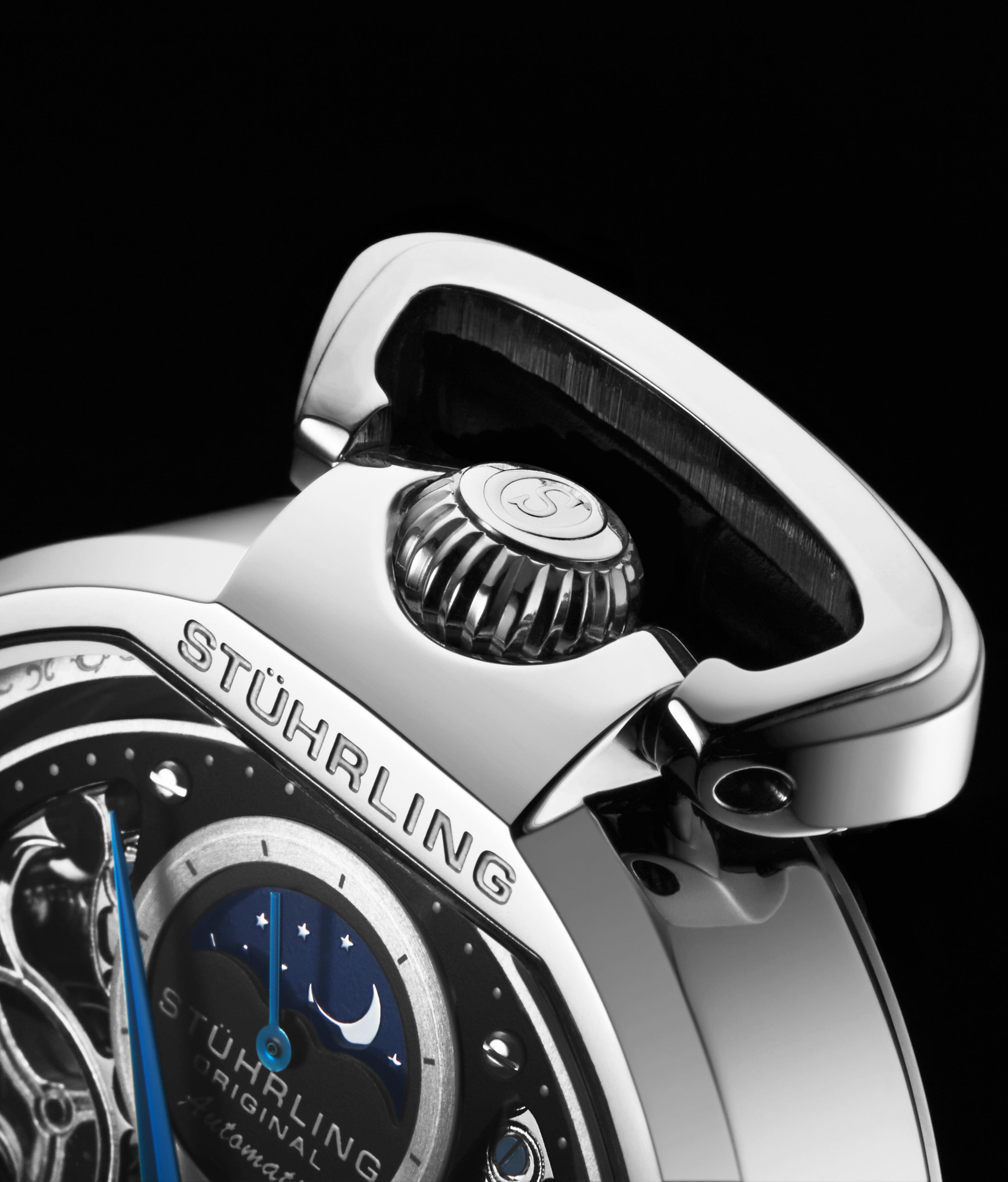 Modena 3954 Dual Time אוטומטי 46 מ"מ שלד