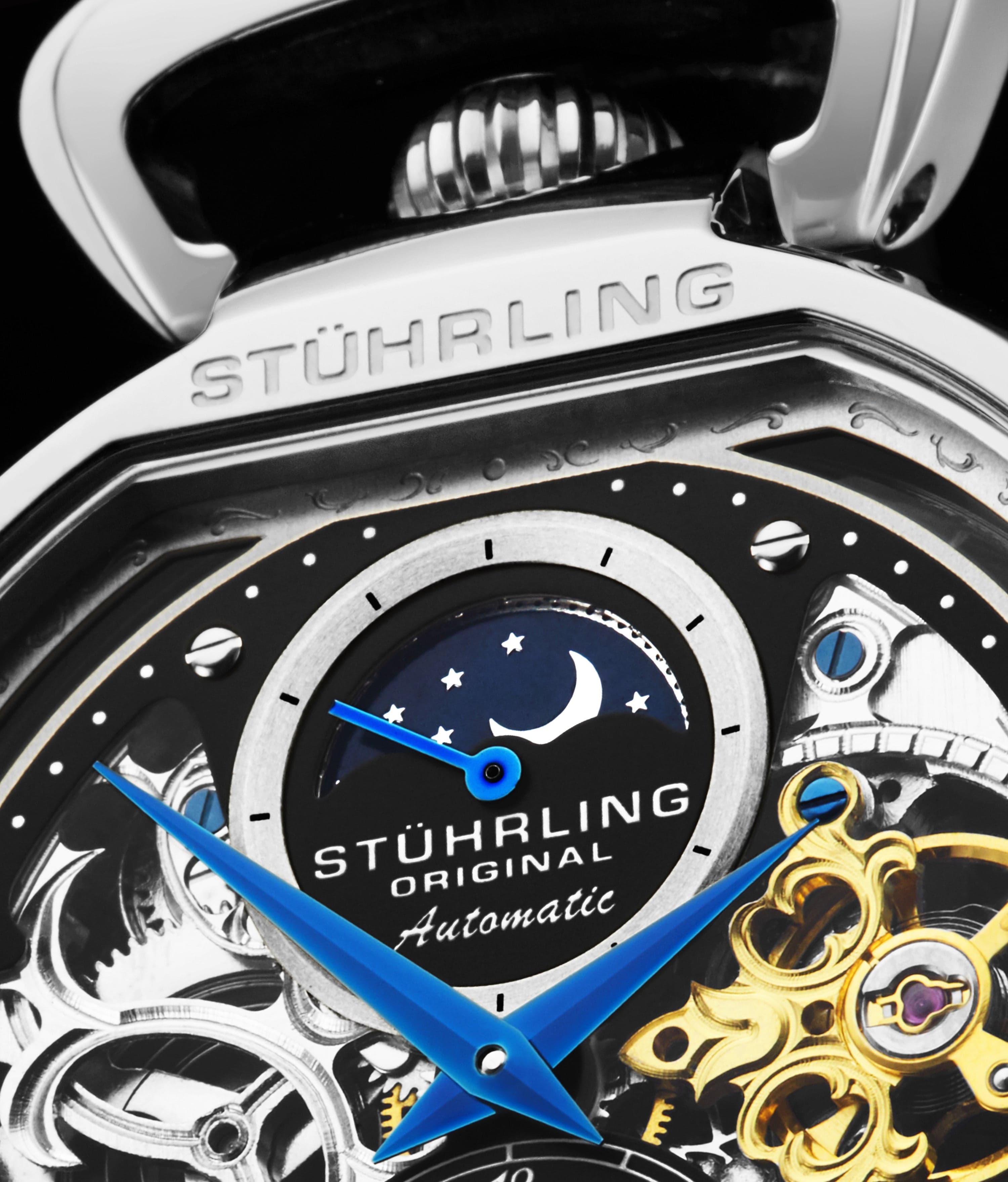 Modena 3954 Dual Time אוטומטי 46 מ"מ שלד