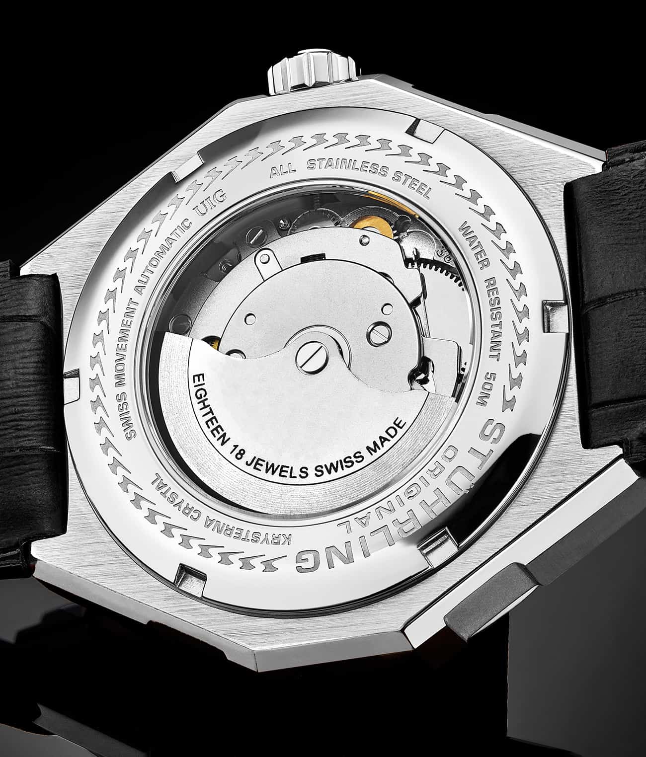 Swiss Automatic Gio 379 41mm Skeleton