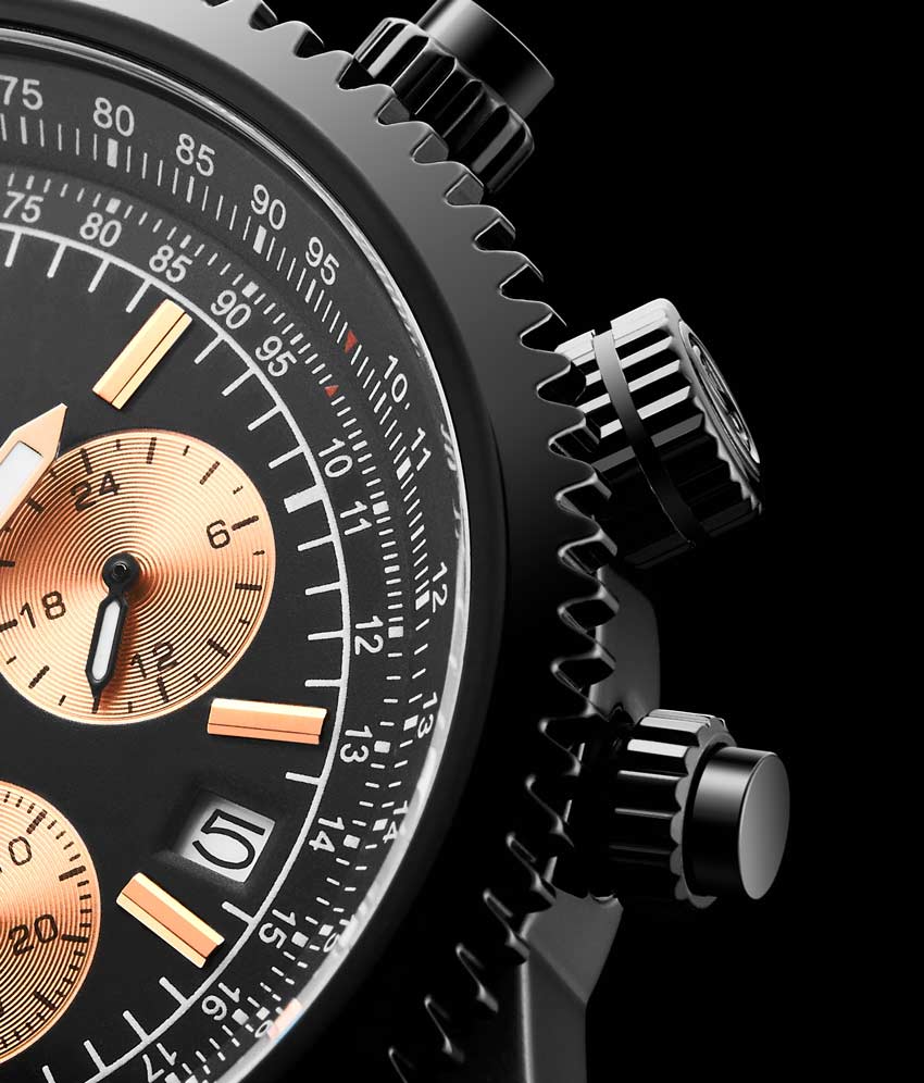 Monaco 669 Quartz 42mm Chronograph
