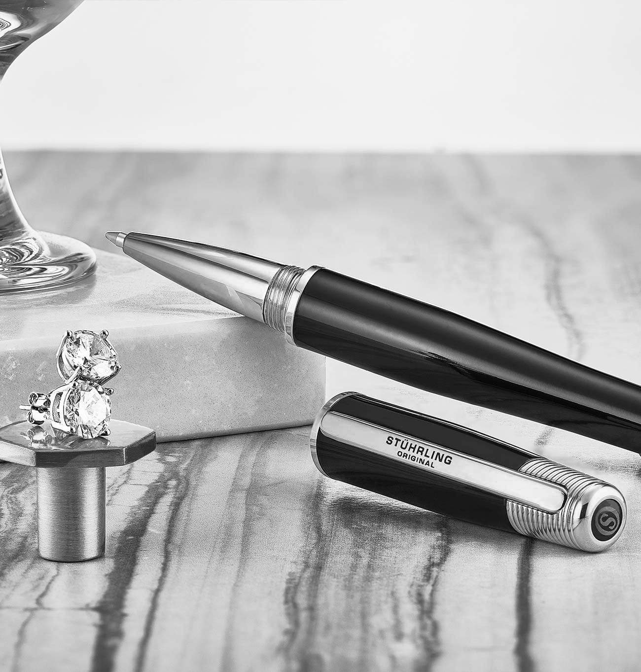 Aeronaut 44mm Aviator, Cabaletta Quartz 42mm, and Stührling Signature Pen