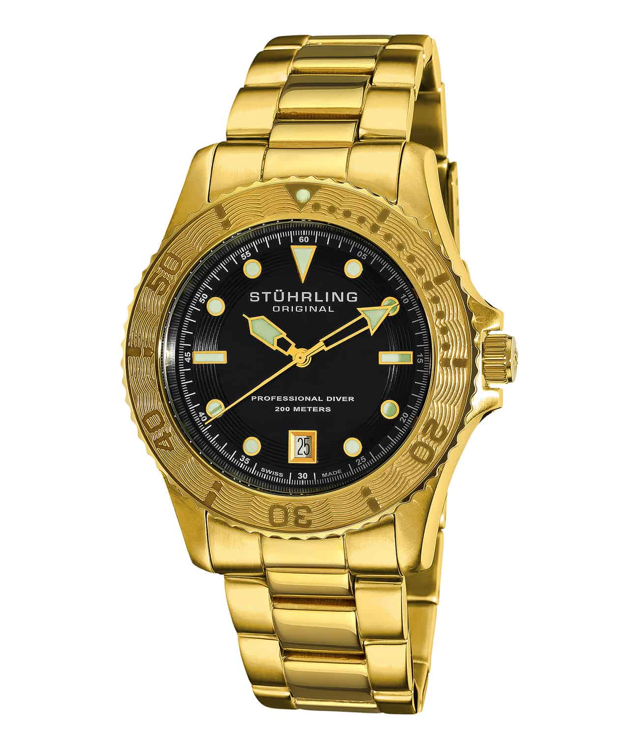 Black/Gold/Gold