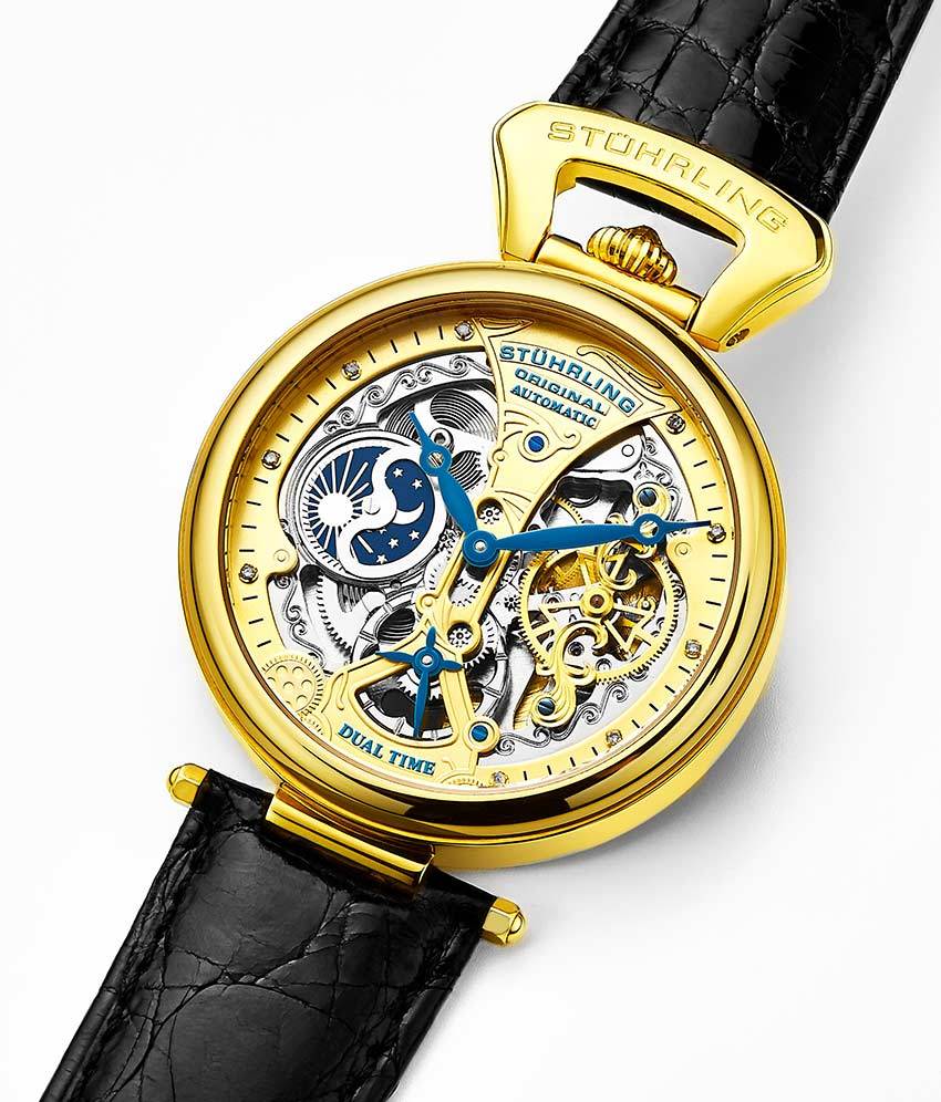 Gold Dial / Gold Case / Black Band
