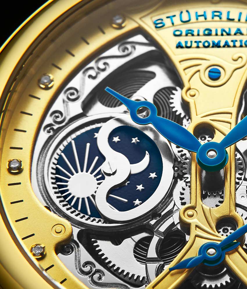 Gold Dial / Gold Case / Black Band