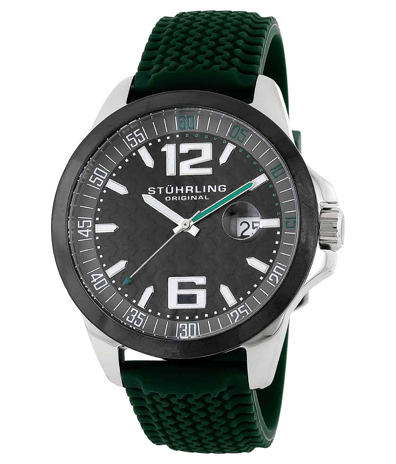 Black/Silver/Green