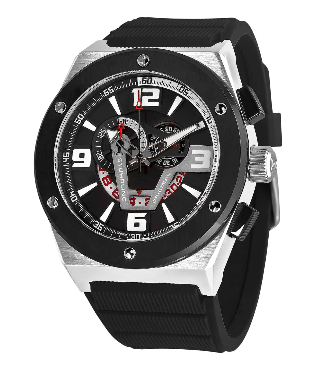 Black/Silver/Black