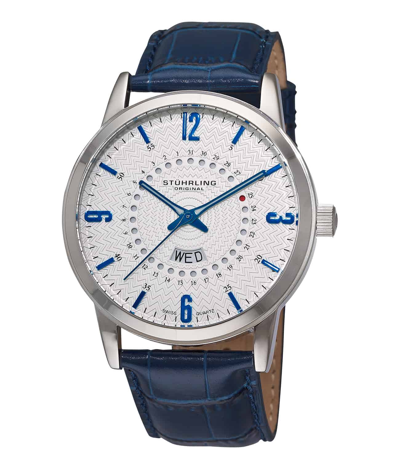 White/Silver/Blue