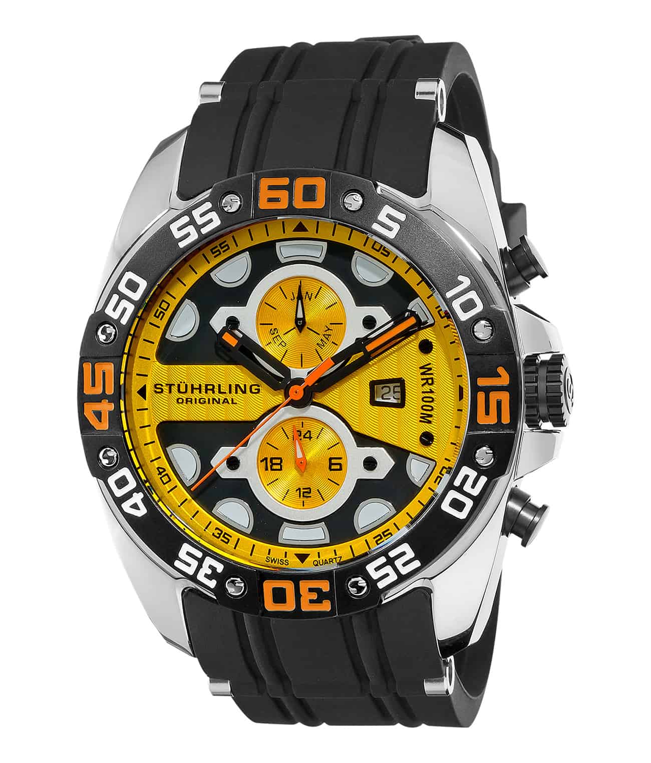 Yellow/Silver/Black