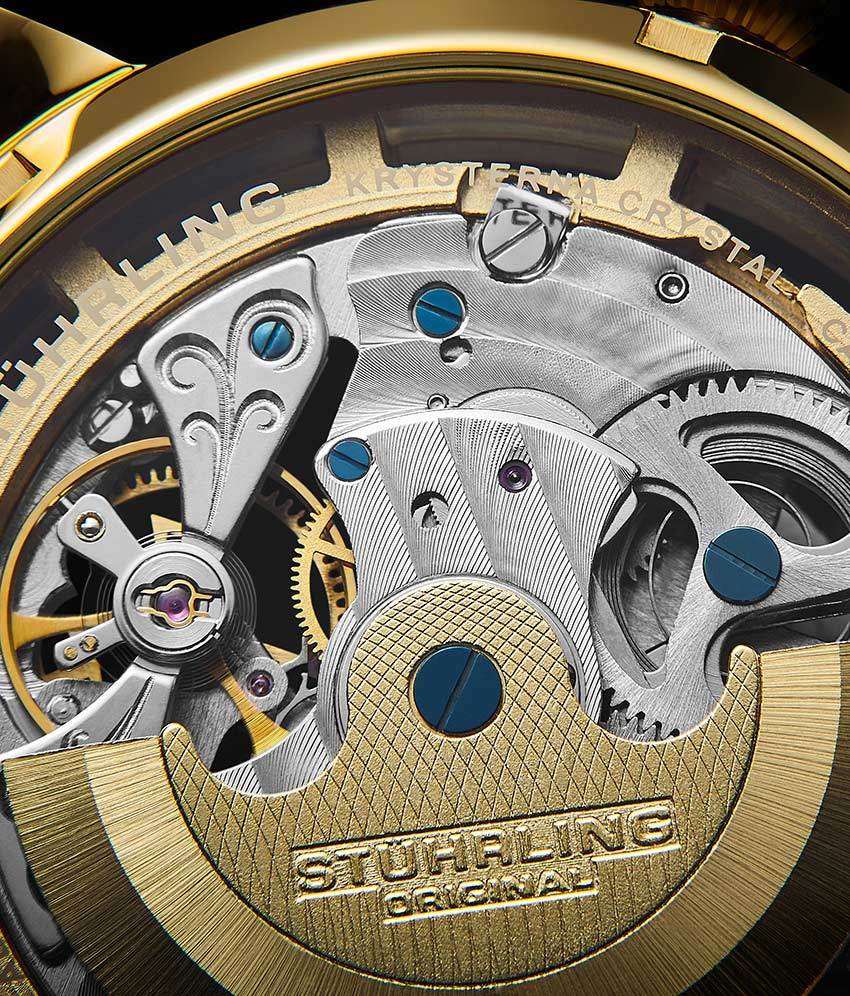 Automatic Dual Time Anatol, Swiss Automatic Gio and Stürhling Signature Pen