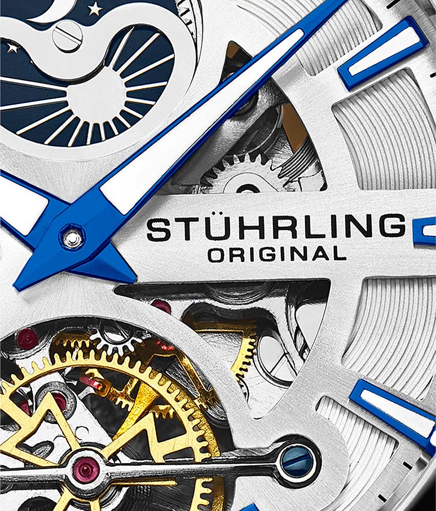 Silver Dial / Silver Case / Black Band