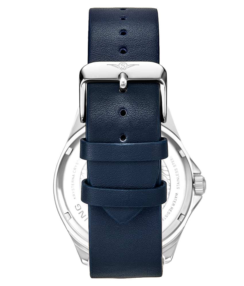 Blue Dial / Silver Case / Blue Band
