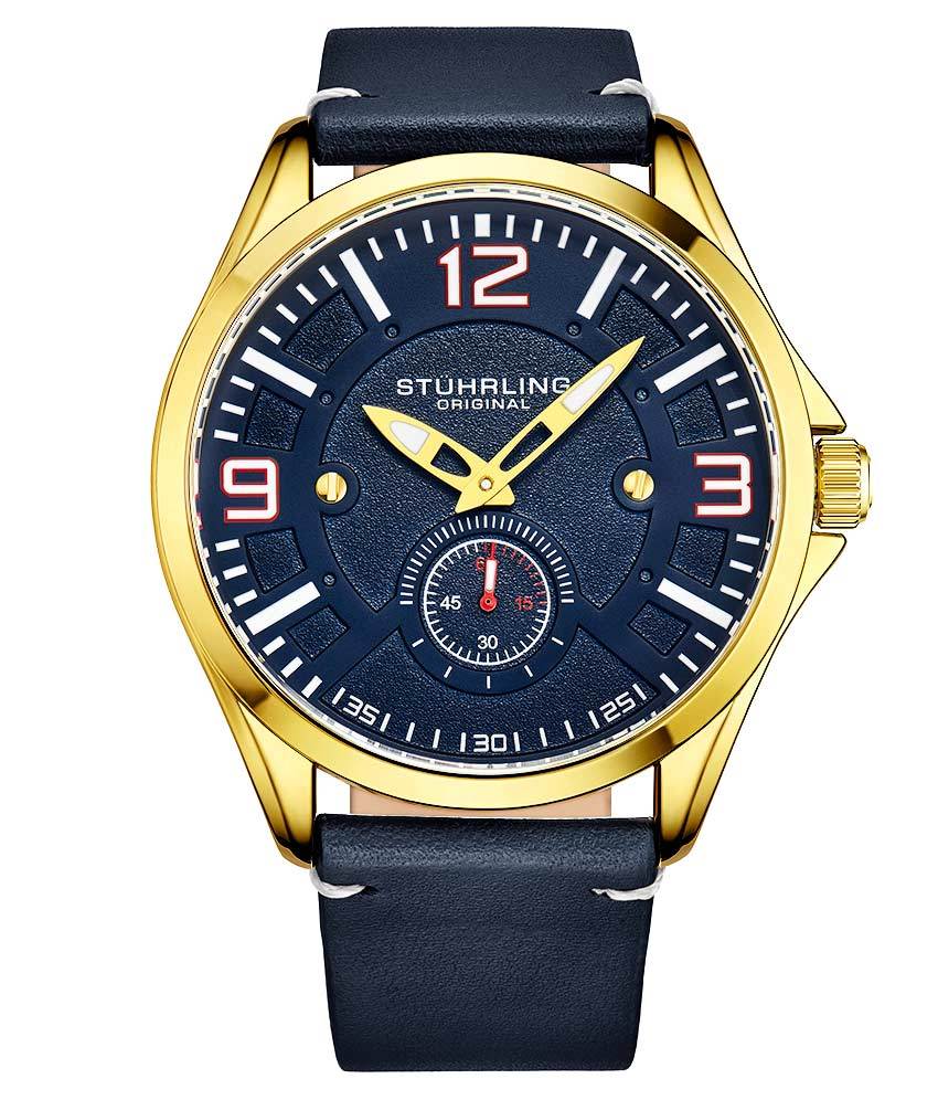 Blue Dial / Gold Case / Blue Band