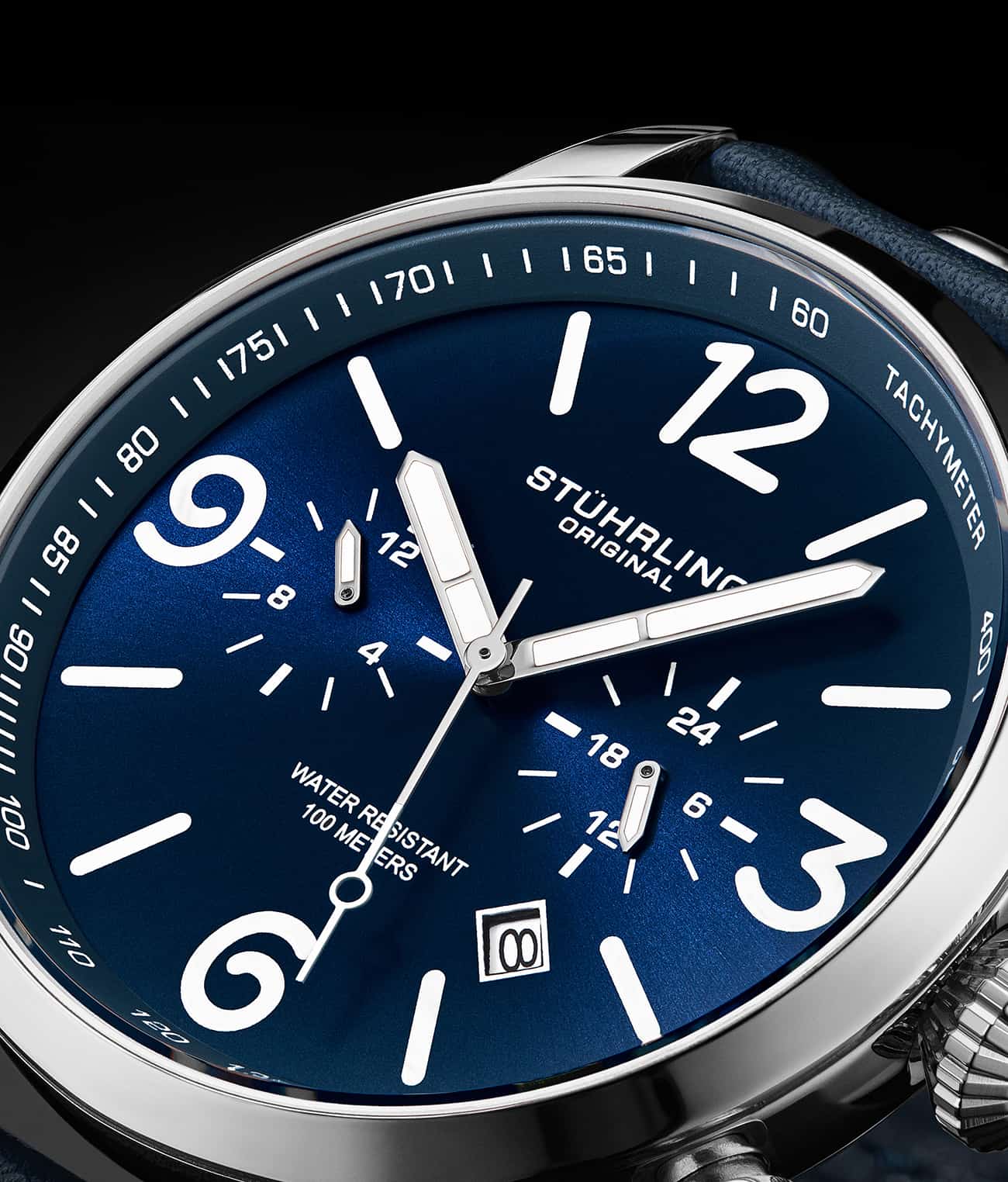 Blue Dial / Silver Case / Blue Band
