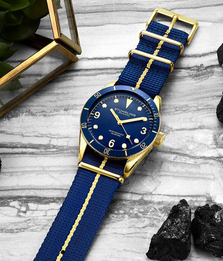 Blue/Gold/Blue