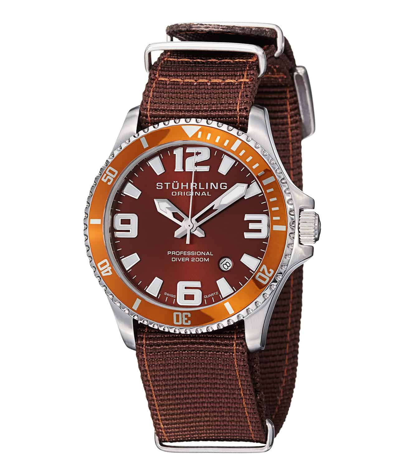 Brown/Silver/Brown