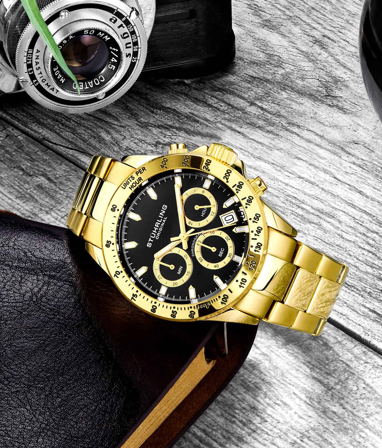 Black/Gold/Gold