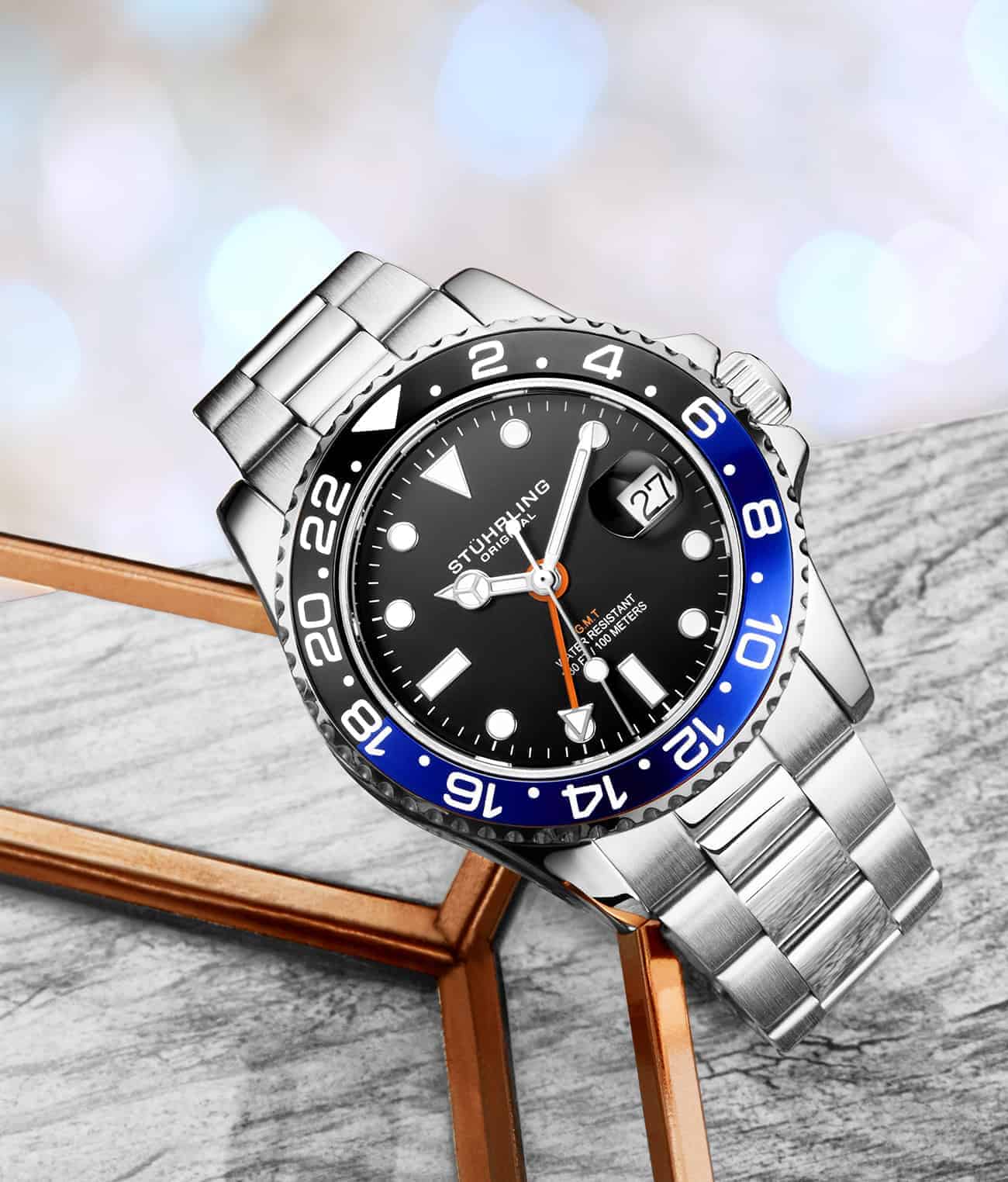 Meridian 3965 Quartz 42mm Diver