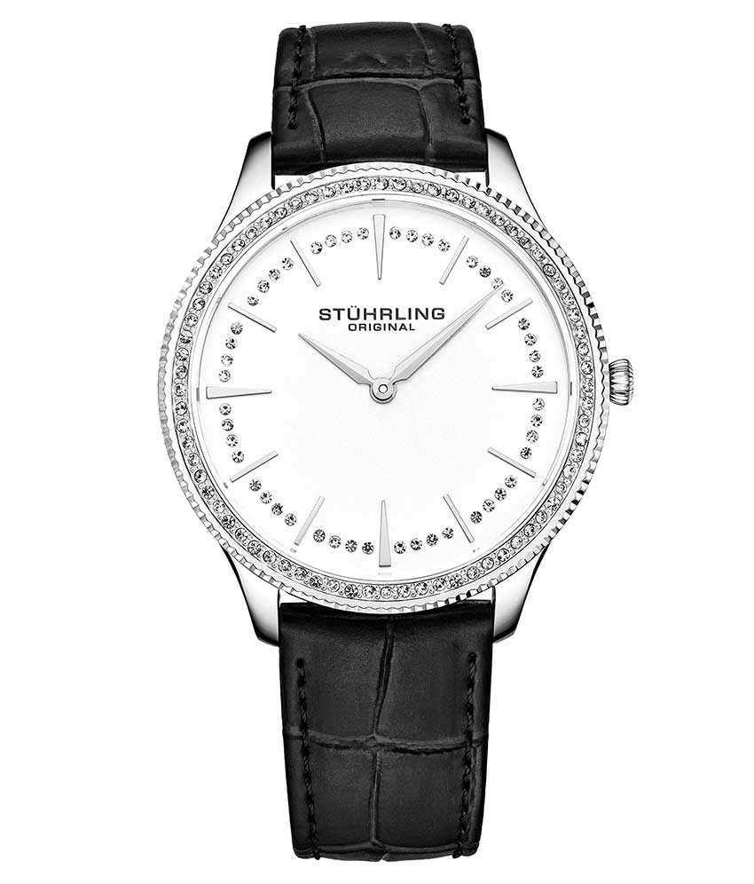 Silver Dial / Silver Case / Black Band