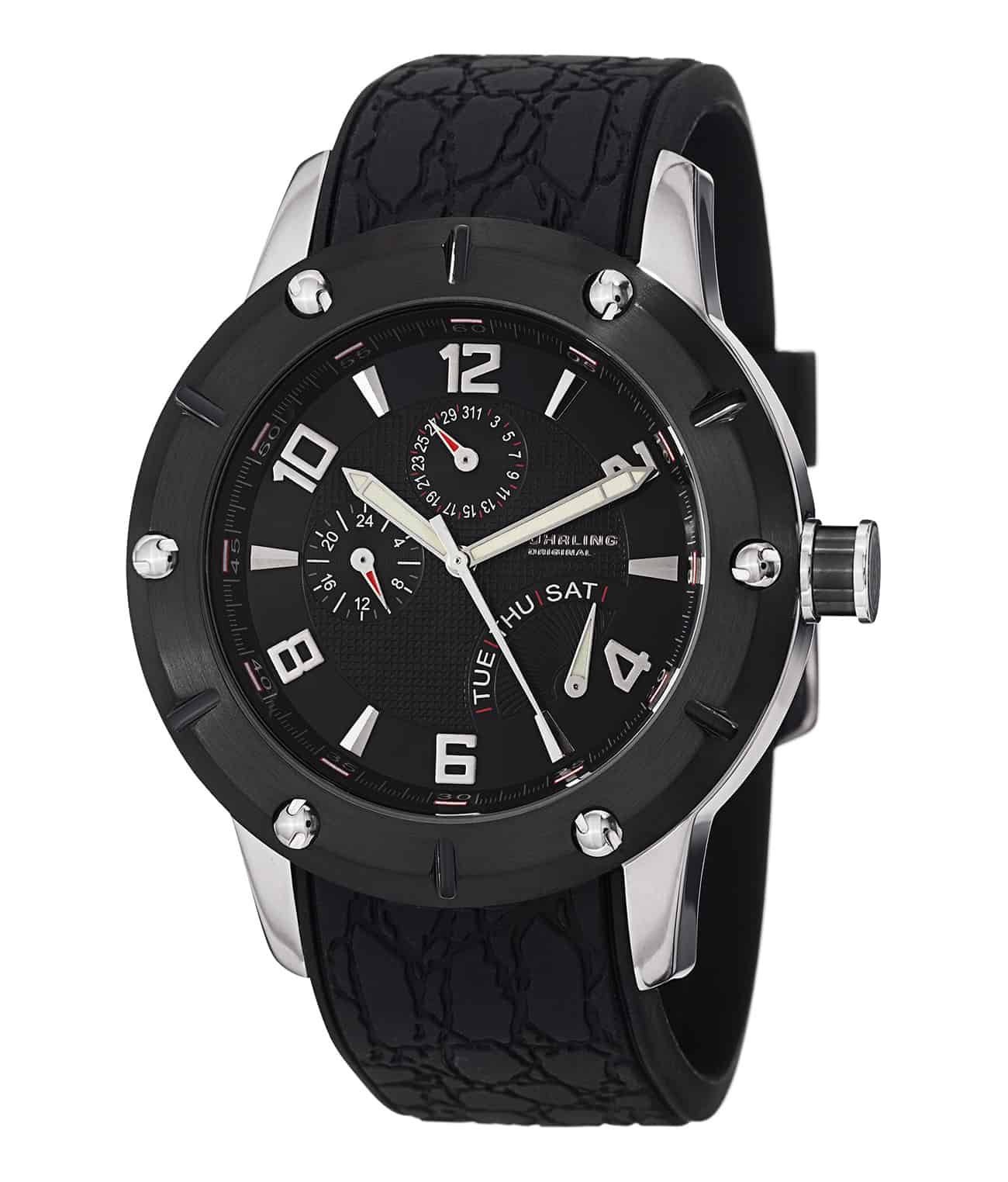 Black/Silver/Black