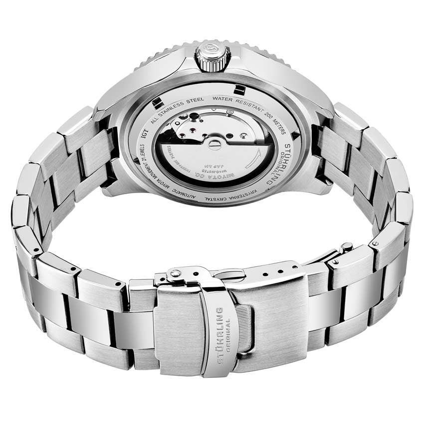Black Dial / Silver Case / Silver Band 3